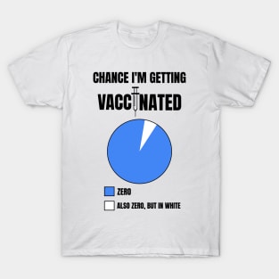 Chance of Getting Vaccinated T-Shirt
